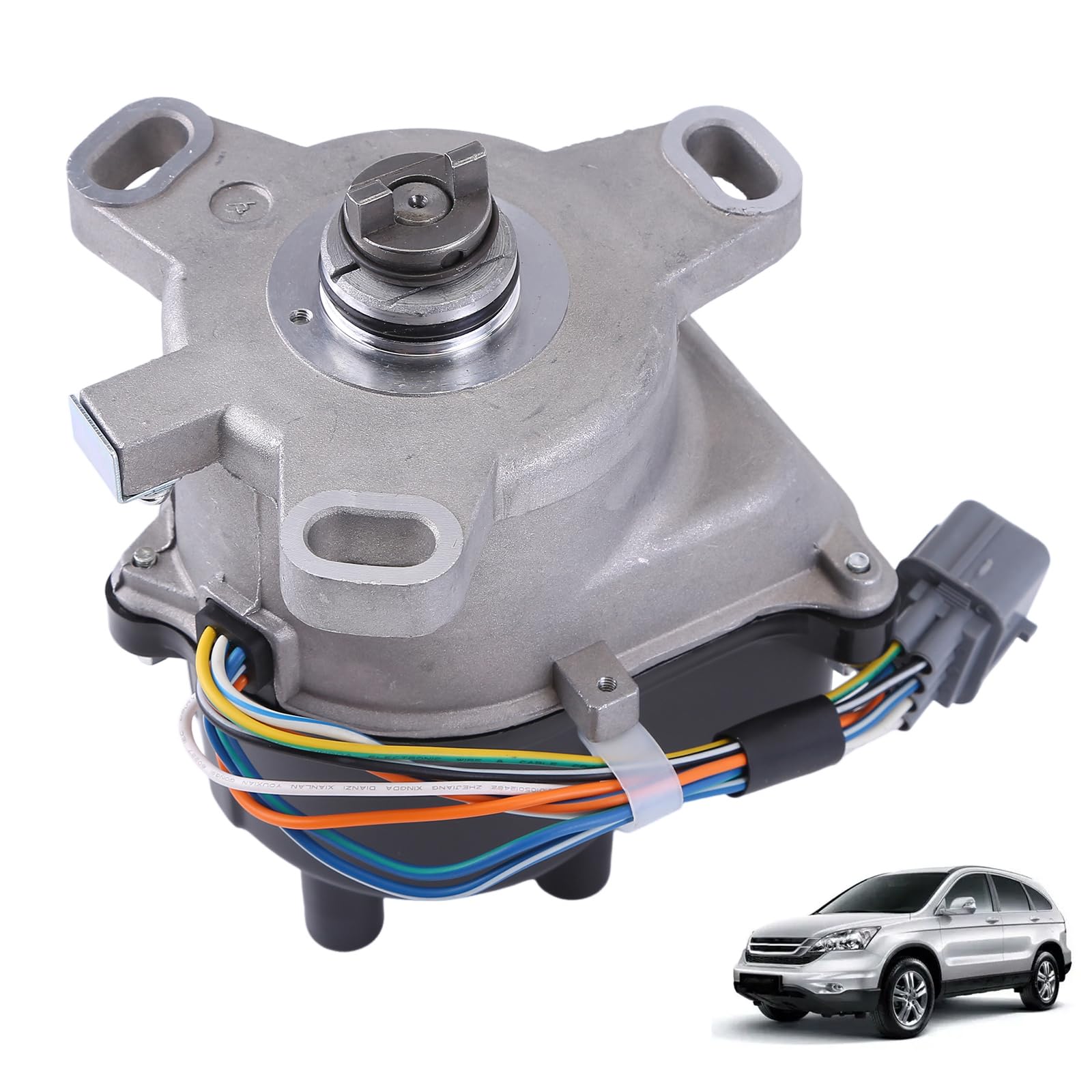 30100-P6T-T01 distributore di accensione compatibile per Honda CR-V 2.0L 1999-2001 DOHC TD-74U Incl tappo e dito 6082903 distributore di accensione distributore