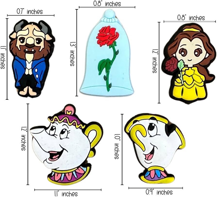 Amazon.com: Lashicorn Beauty Silicone Focal Bead Set | 12 Pc Mixed