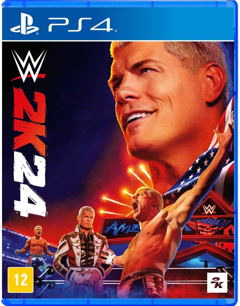 Imagem do produto WWE 2K24 PS4 - Físico em Amazon