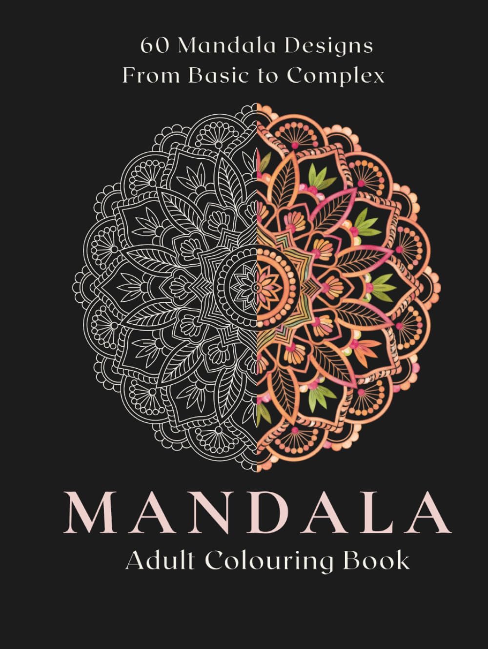 Mandala: coloring book for adults