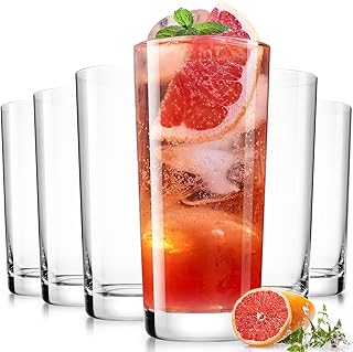 LUNA Highball Glasses Set (16 oz)