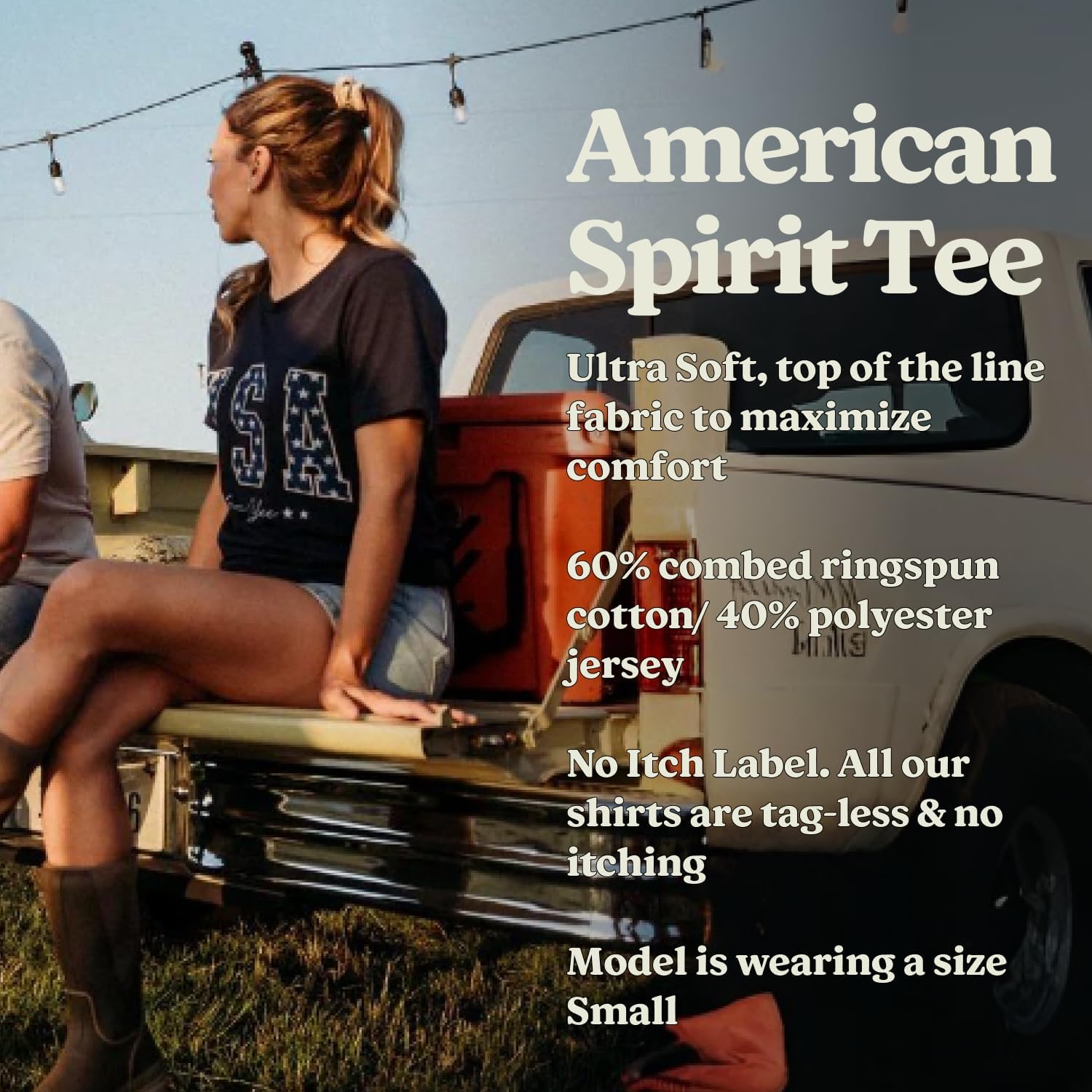Yee Yee Apparel Graphic T Shirts for Women – Patriotic T Shirt and Short Sleeve Graphic Tees for Women - Image 5