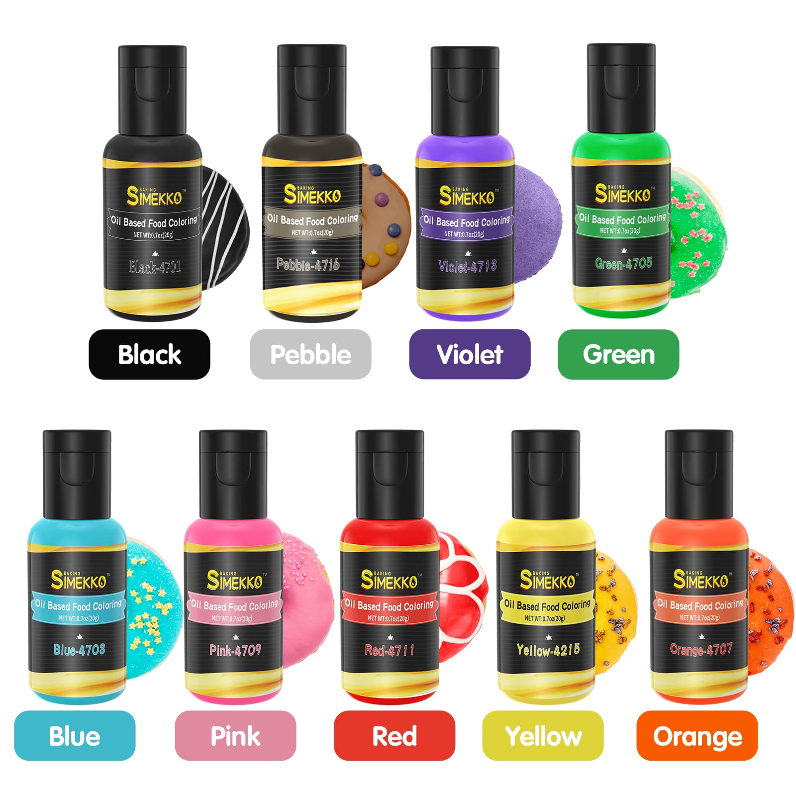 LorAnn Blush Liquid Food Color, 1 ounce squeeze bottle