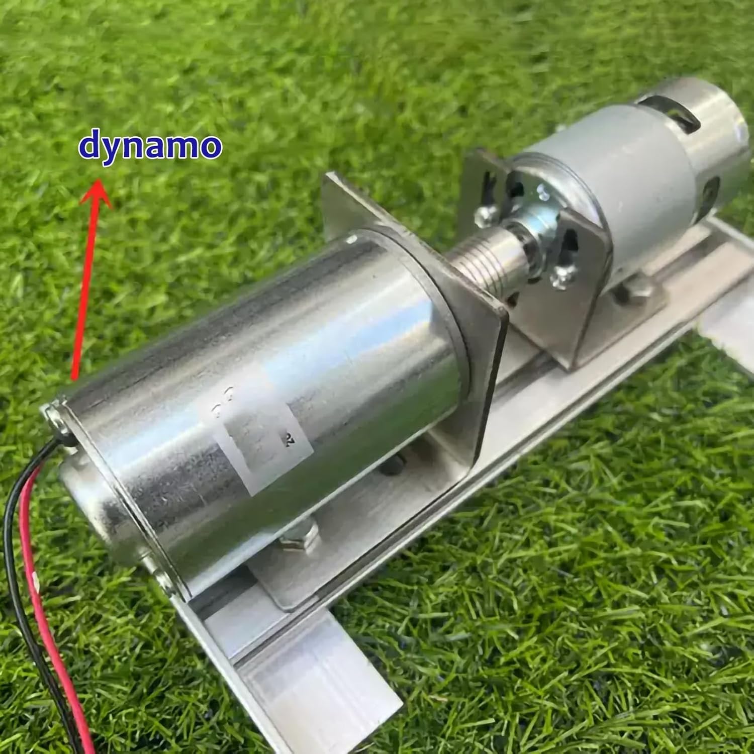 220V Dual-Bearing Permanent Magnet Brushless DC Motor, Silent Mini High-Voltage Generator Motor for DIY Rechargeable Power Projects