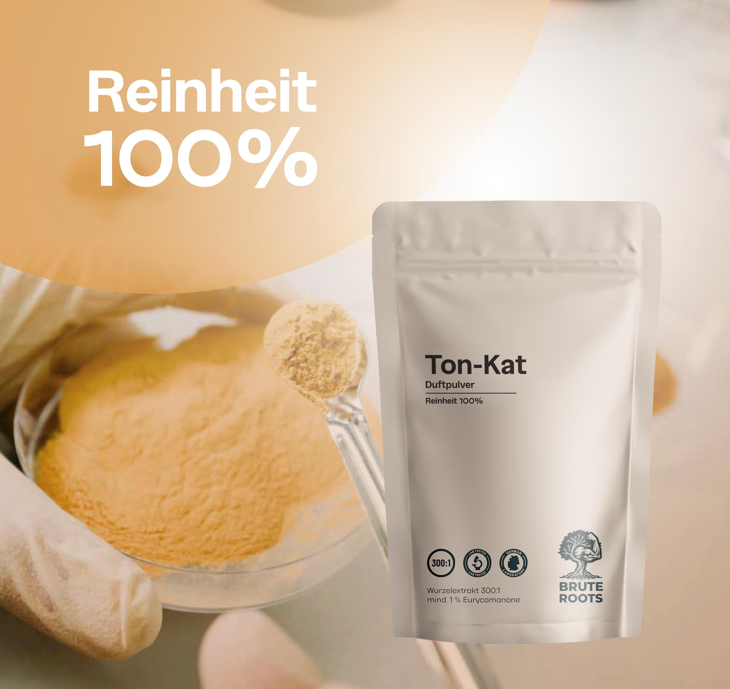 Ton-Kat (50g) Duftpulver - Original 300:1 Extrakt - Traditionelle Herstellung und Nutzung - (Intense)