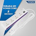 Crompton Powerbox Alpha S Linear Extension Board with 4 Universal Sockets gallery image