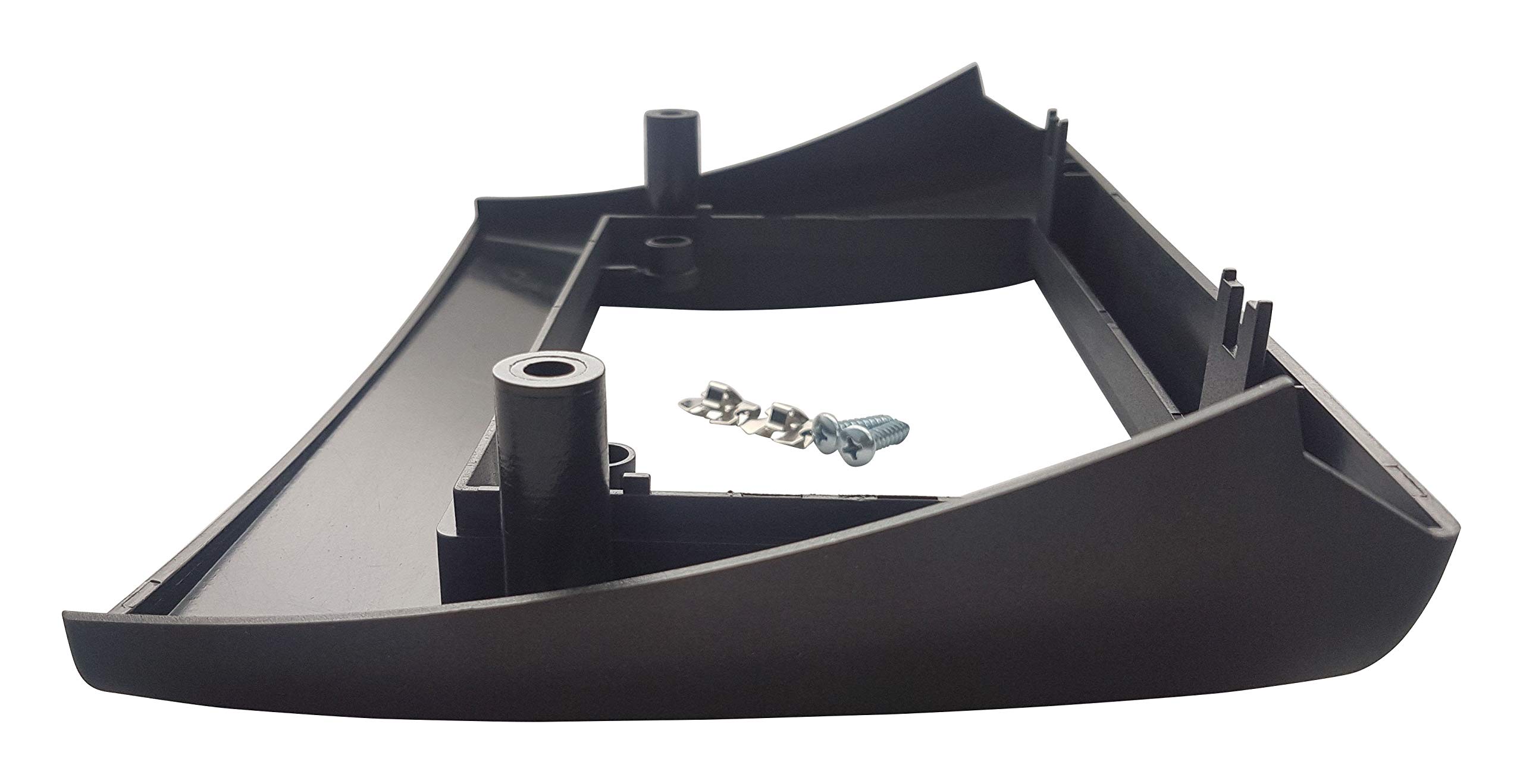 73-07.06-2G Marco Adaptador Radio Coche Fascia compatible con Fiat Stilo (192) 10/2001-05/2008 D. Din en antracita