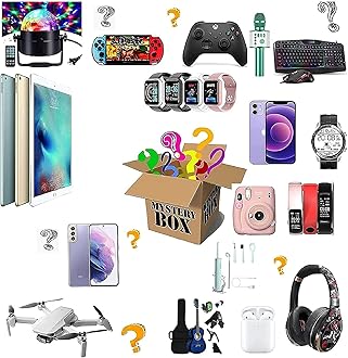 WJREGG Waglosmystery_Electronic_Box for Sale Computers Game Consoles Cell Phones You,e874,Black