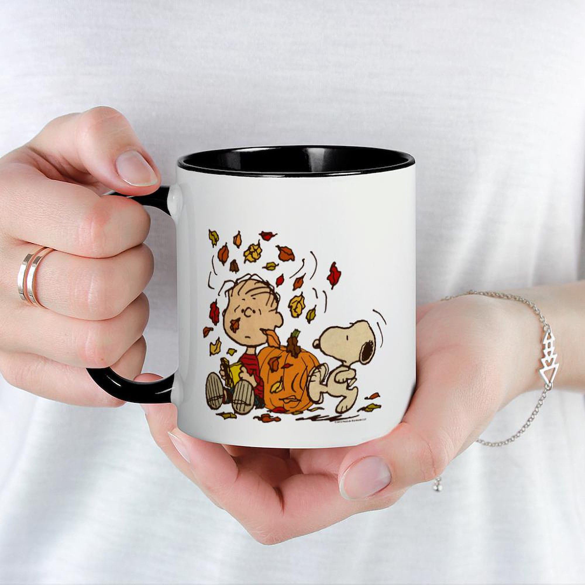 CafePress 'Peanut Butter Loves Jelly' Ceramic Coffee Mug – 11 Oz (325 Ml) – Dishwasher & Microwave Safe – Printed In USA