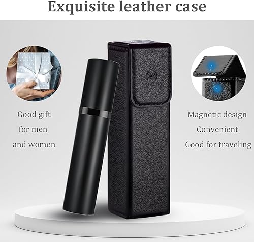 Miniatura 3 de Botella de perfume de viaje recargable, portátil, tamaño de viaje, atomizador, dispensador de perfume, pulverizador de perfume de bolsillo para