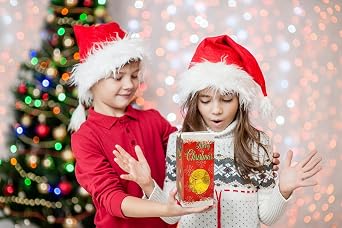 Fruidles 1-LB Christmas Premium Belgian Milk Chocolate Gold Coins, Half Dollar Design Candy Stocking Stuffers, Nut-Free, Candy, 1Lb Box