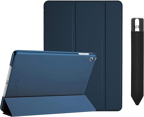 ProCase Funda para iPad Mini 5 de 7.9 pulgadas 2019 iPad 5 generación, delgada, ligera, con soporte adhesivo para lápiz para Apple Pencil de 1 y 2
