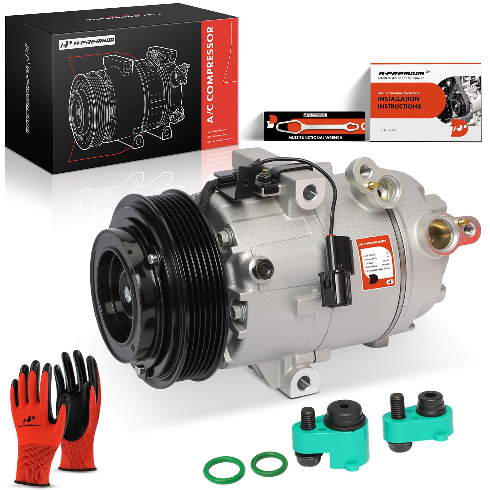Photo 1 of A-Premium Air Conditioner AC Compressor with Clutch