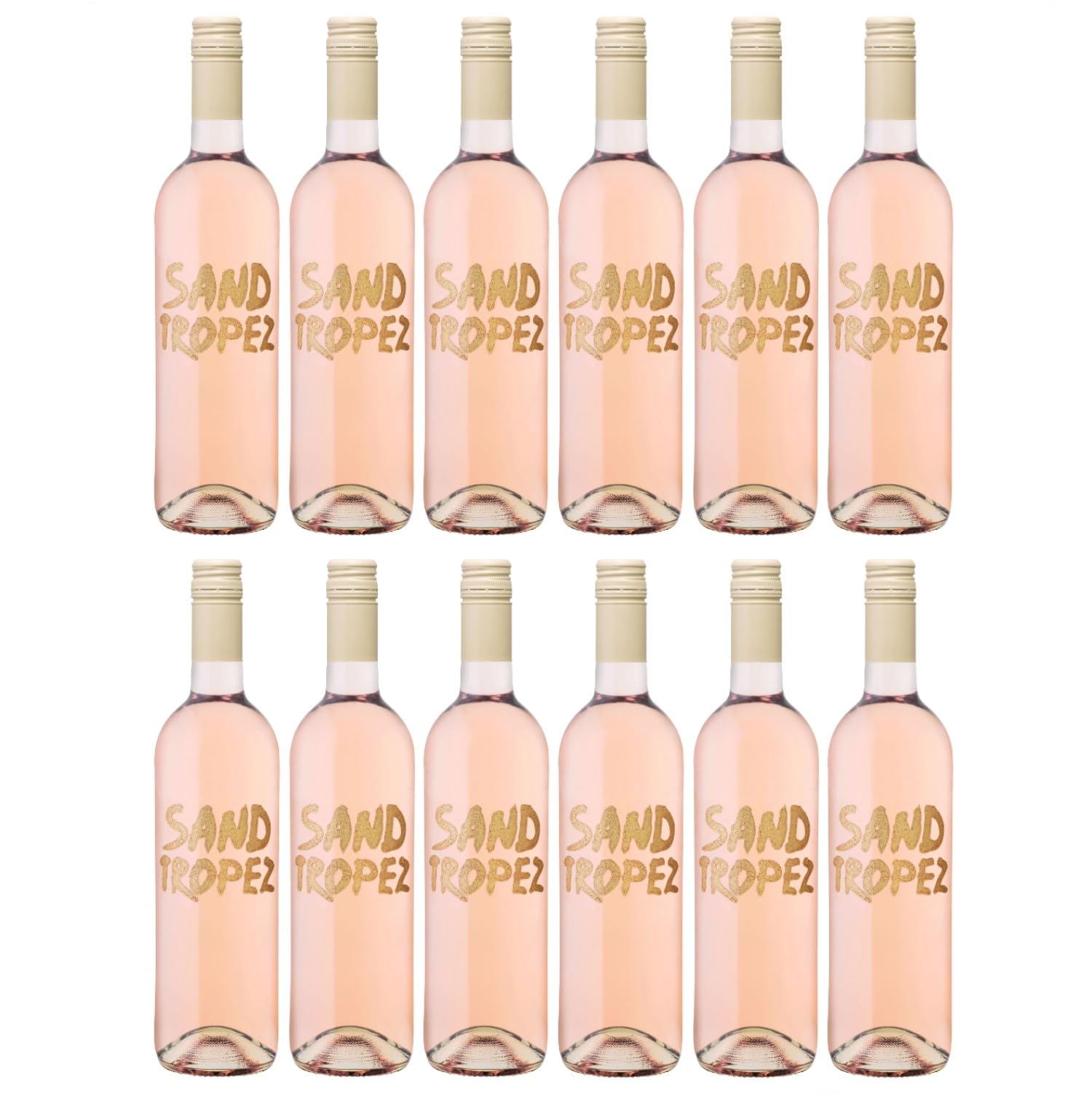 Domaine Tropez Sand Tropez Rosé Roséwein trocken IGP Méditerranée Frankreich inkl. FeinWert E-Book (12 x 0,75l)