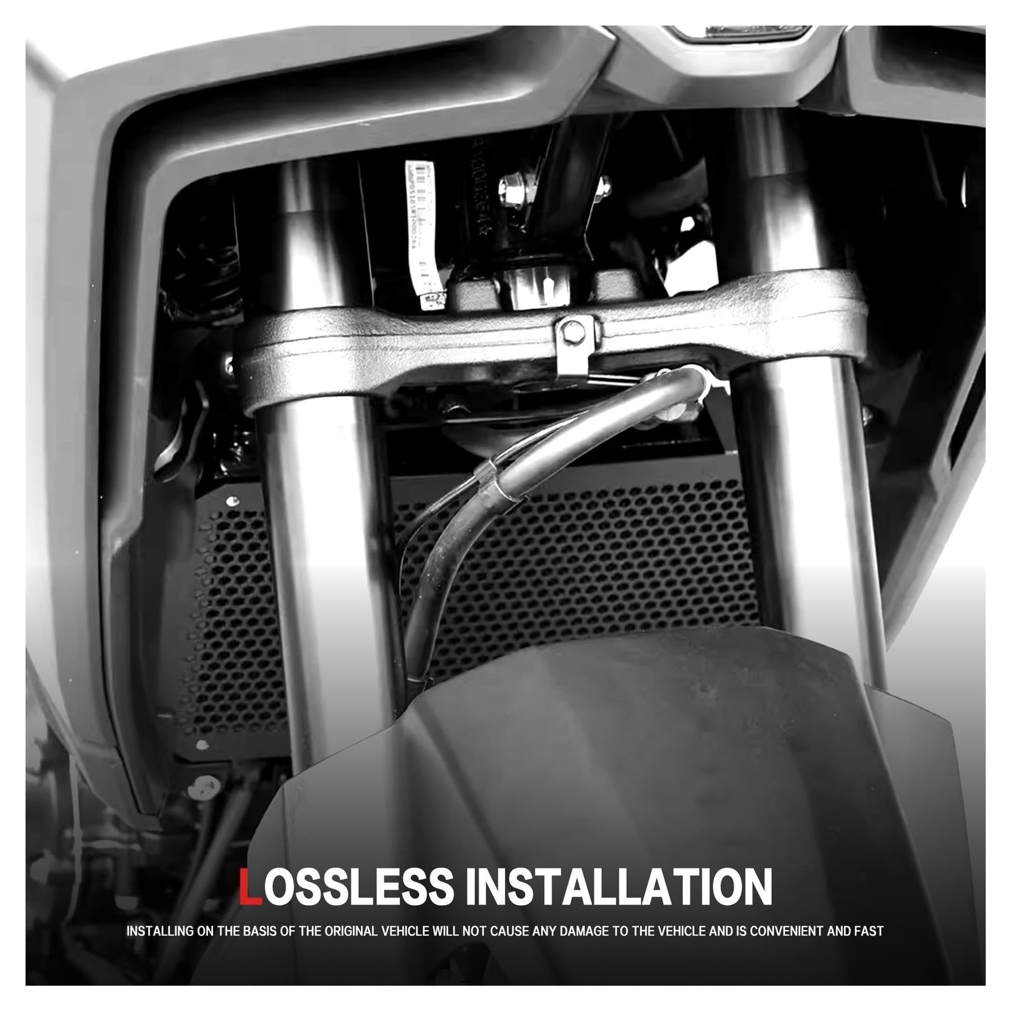 Fit For HONDA NX500 NX 400 2023-2025 Protezione Radiatore Moto
