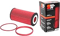 Vista 1 de K&N Filtro de aceite premium: protección del motor de 20,000 millas, alta capacidad/alta eficiencia: compatible con selectos