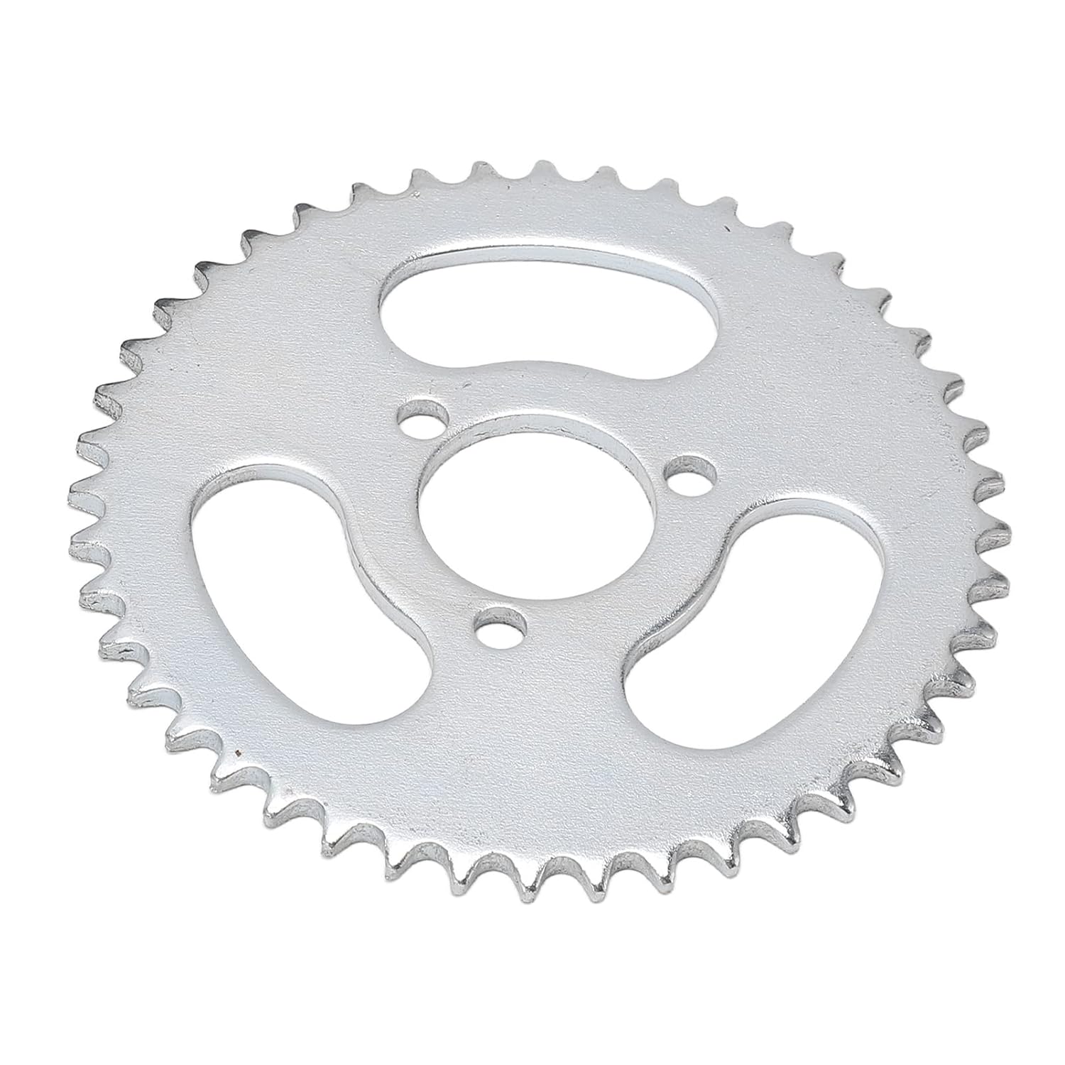 Xebslyti T8F Front and Rear Sprocket Chain Replacement High Power Steel Gear Chain Set for Modified Karts ATVs and Mini Motorcycles
