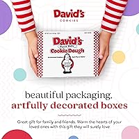 Vista 3 de David's Cookies - Masa congelada de galletas con trozos de chocolate y avena con pasas, premoldeada, 96