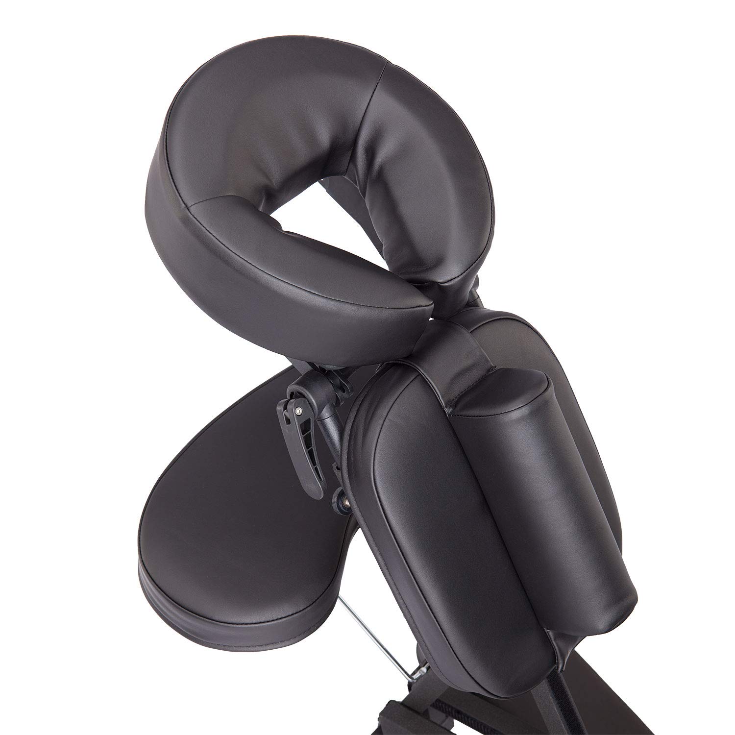 TAOline Vital paquet chaise de massage et de thérapie noir avec sac de transport et coussin sternal