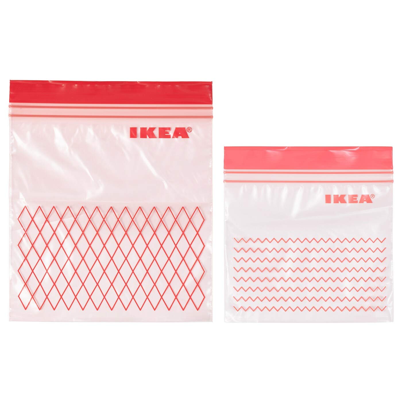 Istad Storage Accessory Resealable Bag, Red