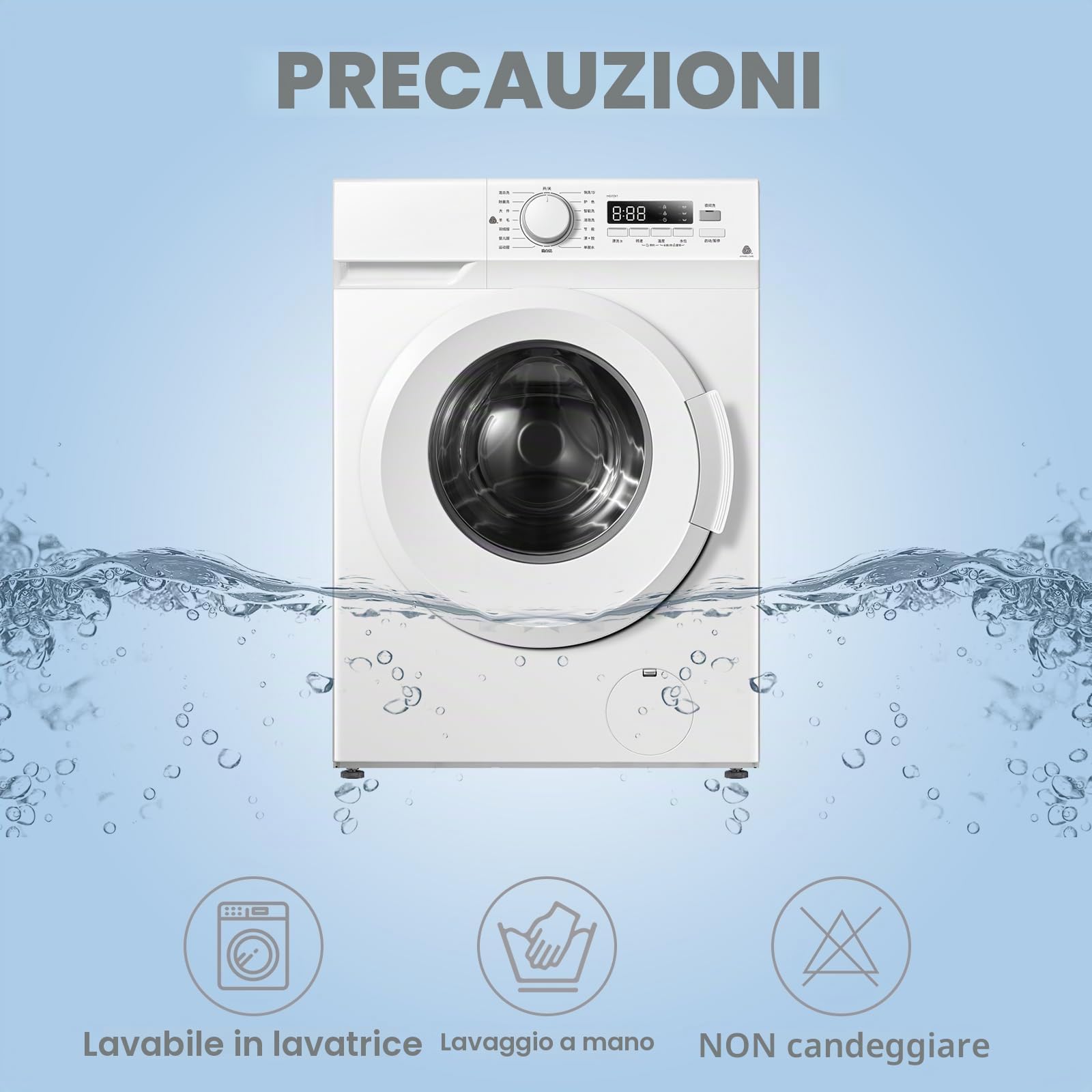 Jianyana Copridivano in Velluto Con Schienali Separati E Cuscini Seduta, Antiscivolo Con Fascia Elastica, Elasticizzato Antimacchia (Grigio Chiaro, 3 Posti) 7 Pezzi