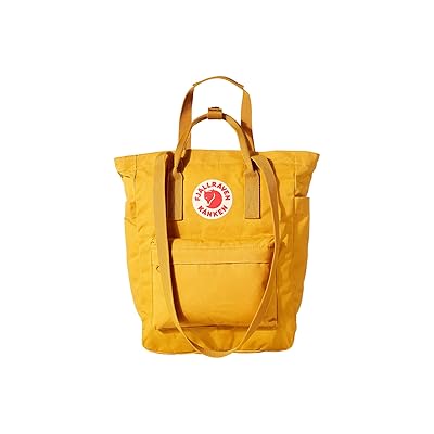 Fjallraven Kanken Totepack Tote Handbags Ochre, Polyester/Cotton