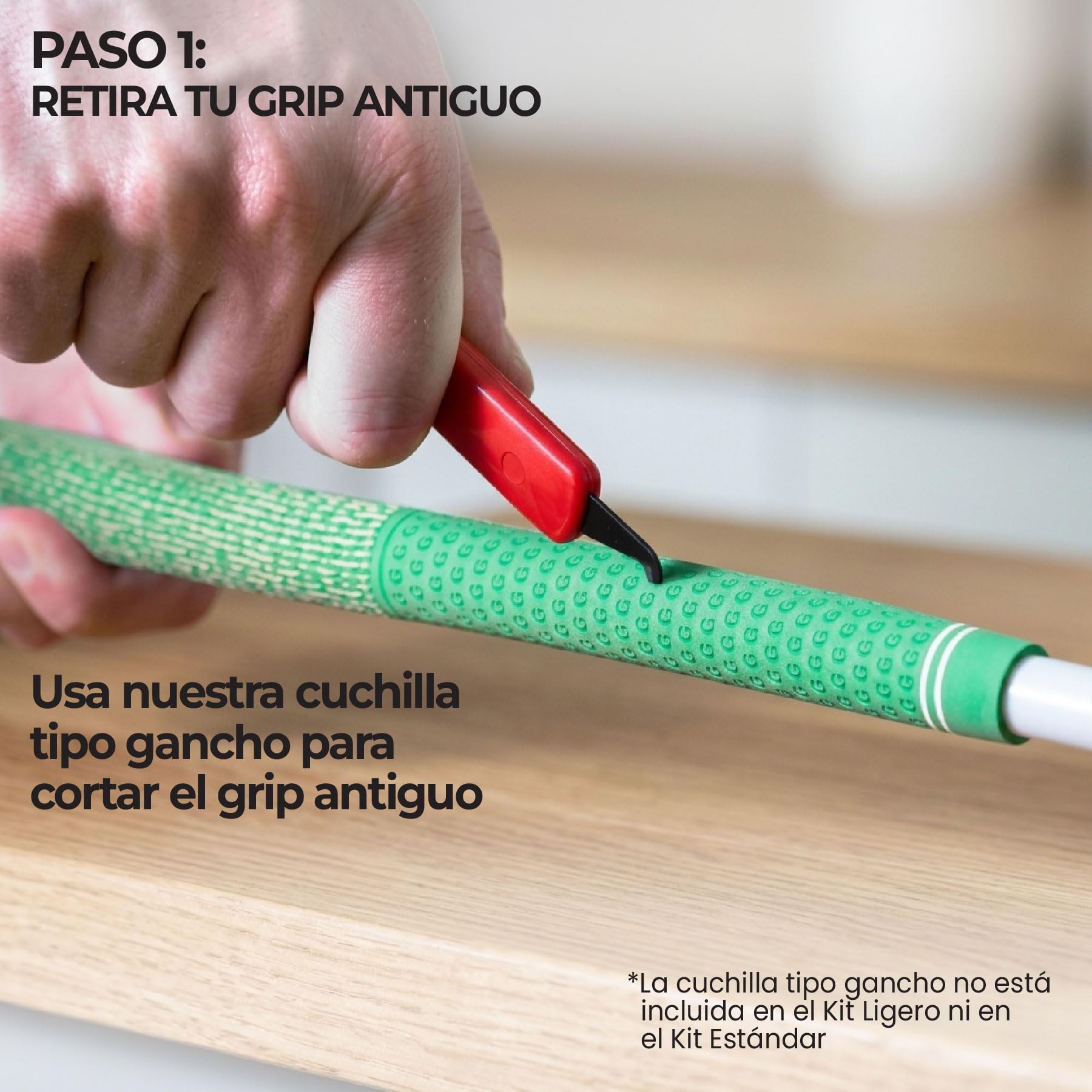 Wedge Guys Kits de agarre de golf para palos de golf, calidad profesional, las opciones incluyen hoja de gancho, 15 o 30 tiras de cinta, disolvente de 5 o 8 onzas, removedor de cinta de agarre