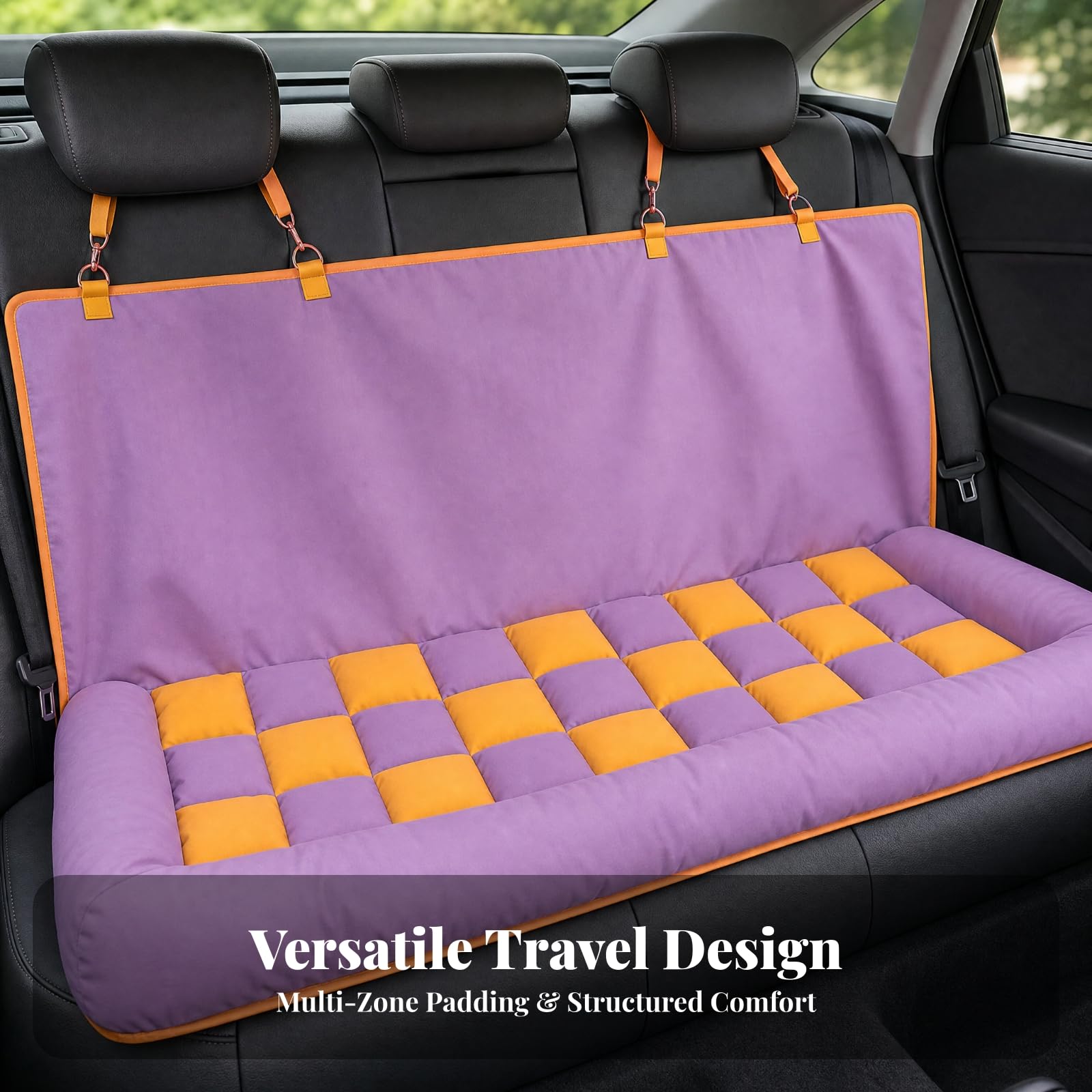 Funda Universal para Asiento Coche | Diseño Impermeable y Lavable, Funda Asiento Coche para, Resistente Al Agua, Morado