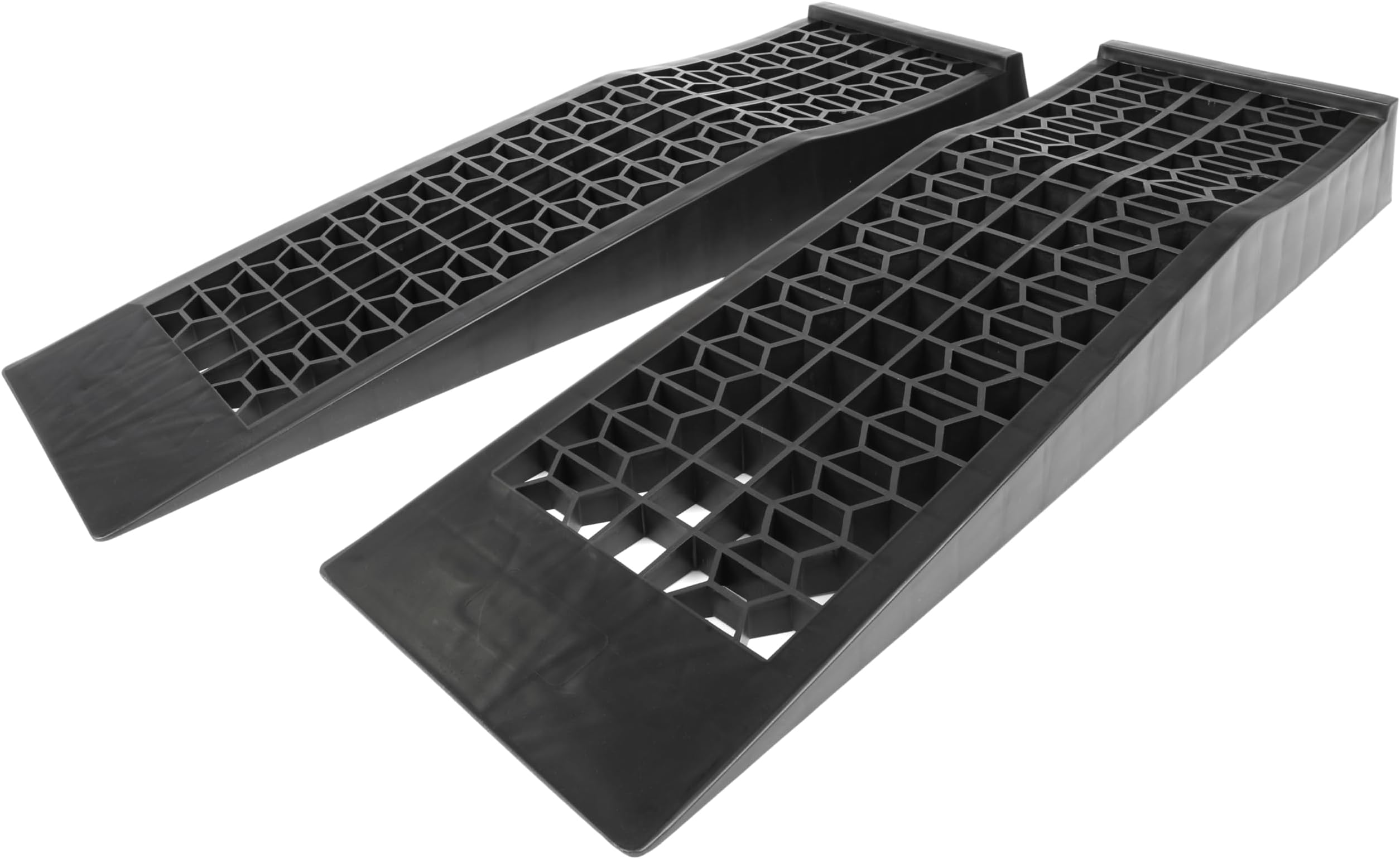 50516 4,400 lb. Capacity Low Profile Car Ramps, 2-Count, Black (Pack of 1)