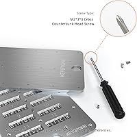 Vista 7 de KEYSTONE Almacenamiento de semillas criptográficas, cartera de metal con cápsula de acero criptográfico, respaldo de almacenamiento en frío