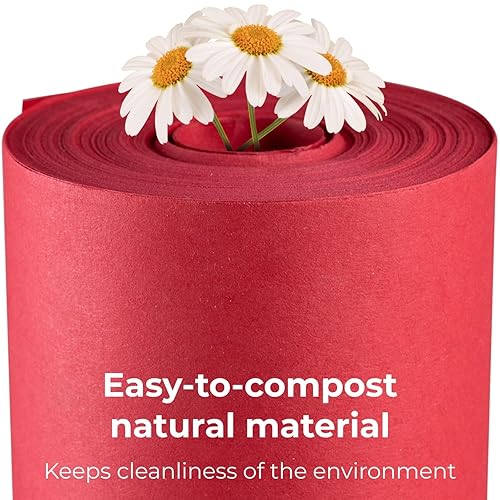 Miniatura 8 de IDL Packaging Rollo de papel kraft rojo de 24 pulgadas x 700 pies, ambos lados, resistente a la decoloración, fabricado en los Estados Unidos,