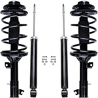 Vista 65 de Detroit Axle - Amortiguadores de puntales para Kia Optima 2011 2012 2013 [construido en Corea, con suspensión deportiva] Puntales delanteros