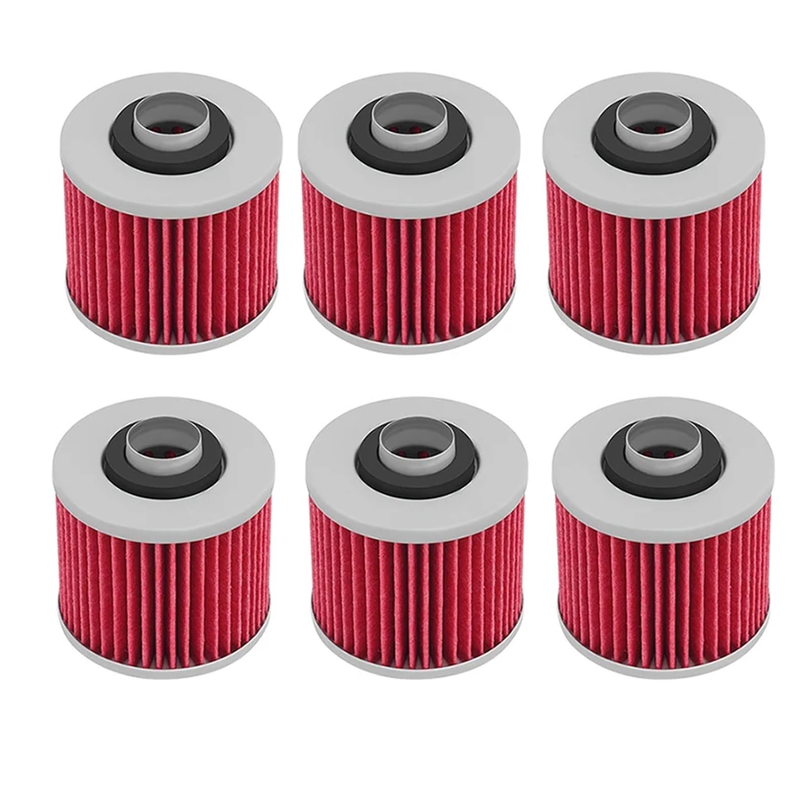 1/2/4/6/8/10 sztuk filtry oleju motocyklowego dla YFM700 Raptor YFM600 Grizzly 600 Tdm850 Tdm900 MT-03 XTZ660 660 XTZ750 FZR250(6PCS)