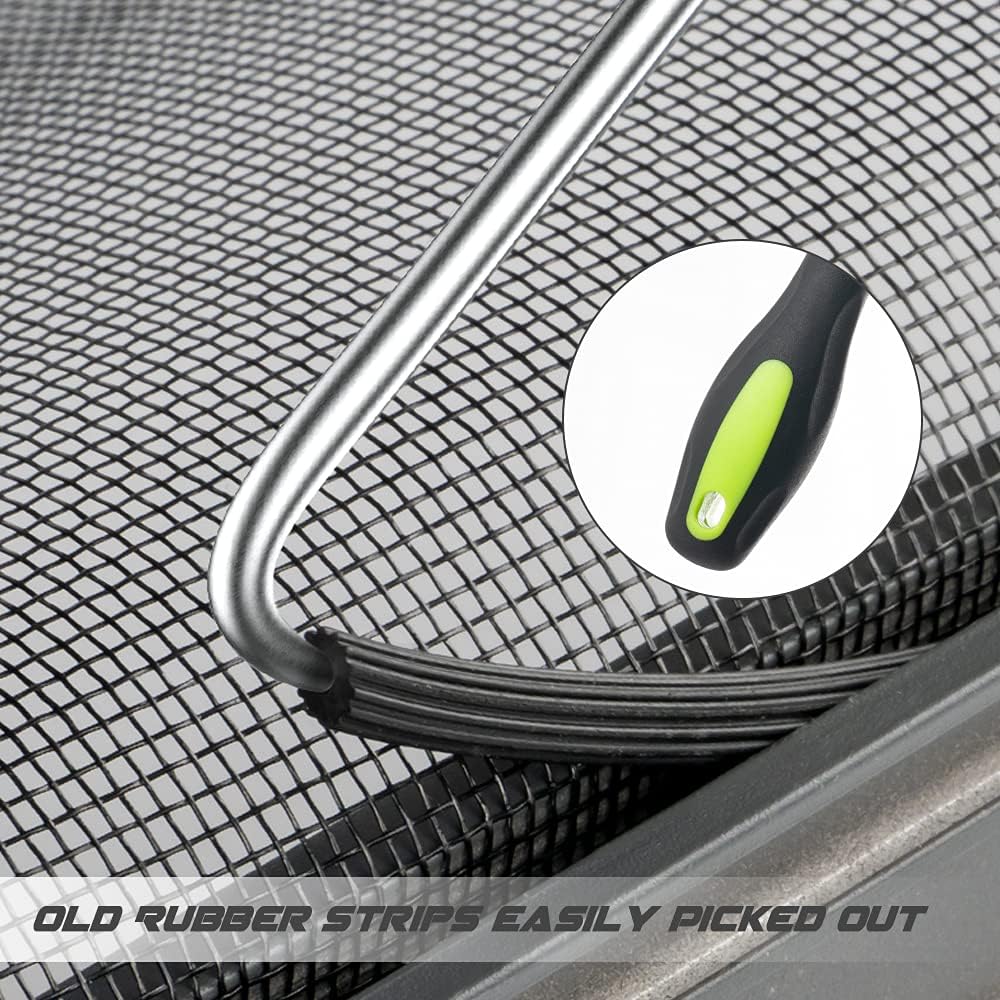 Buy Screen Repair Kit Easy DIY Project 48 x 110 Fiberglass Screen Mesh