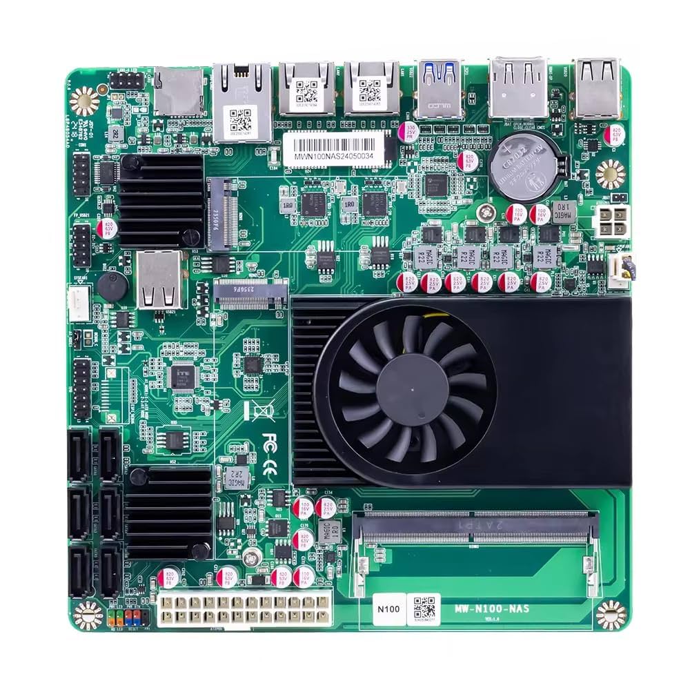 Amazon | NASマザーボードAlder Lake N100 1*DDR5・2*M.2 NVMe