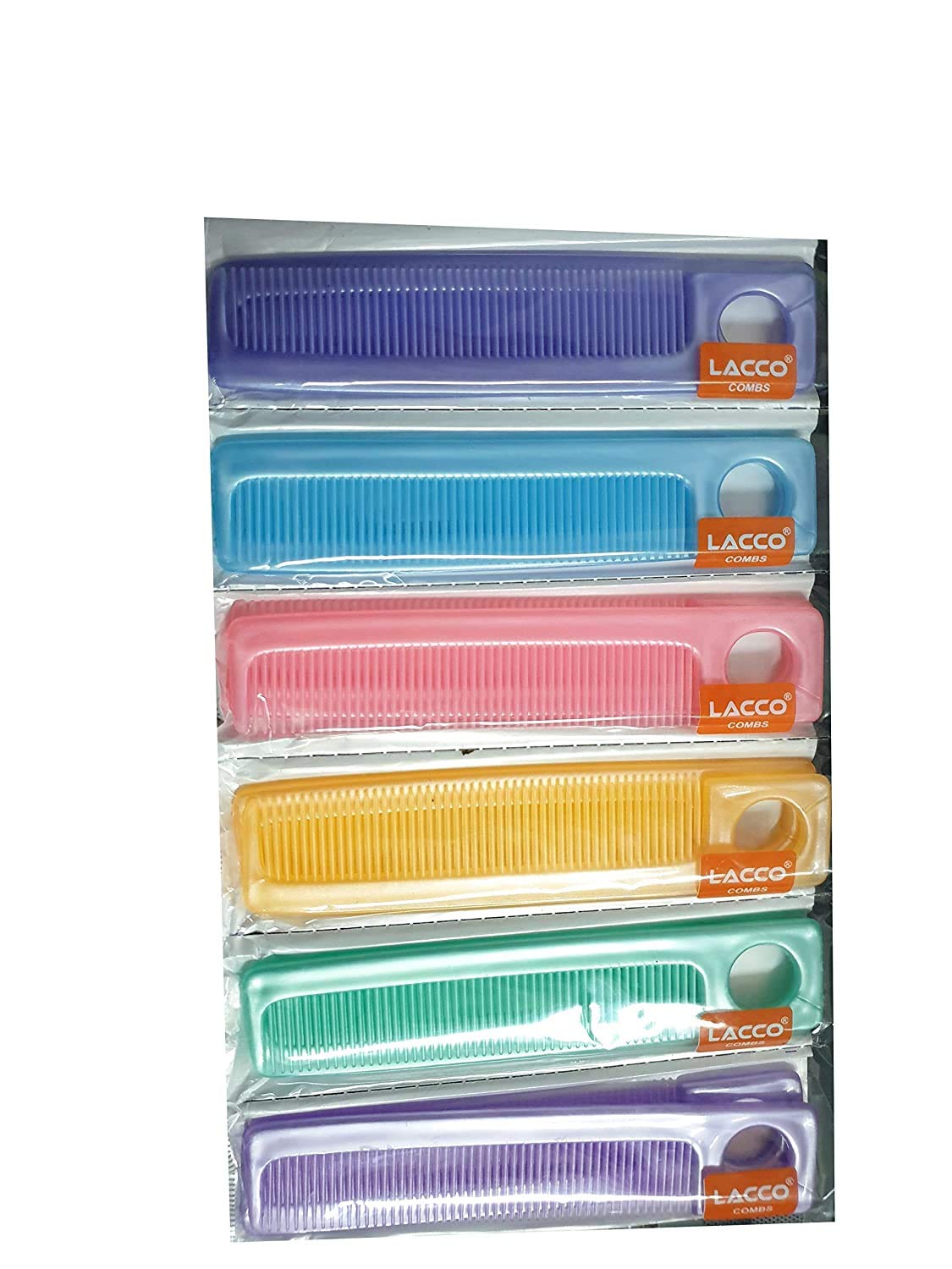 advancedestore Multicolor pocket Hair Combs-pack of 6-image-10