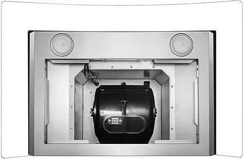 Miniatura 8 de Cosmo - Campana extractora con control táctil iluminación LED y filtros permanentes Pantalla de vidrio templado  toque digital 30 Acero inoxidable