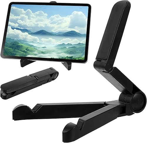 Soporte para monitor de viaje, soporte para tableta, soporte para monitor portátil, soporte ajustable para tableta, soporte para tableta, accesorios