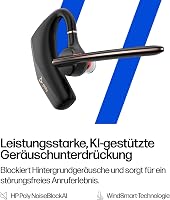 Poly Voyager Legend 50 Bluetooth Headset zajszűrés, 10 órás akkumulátor, fekete - standard 7