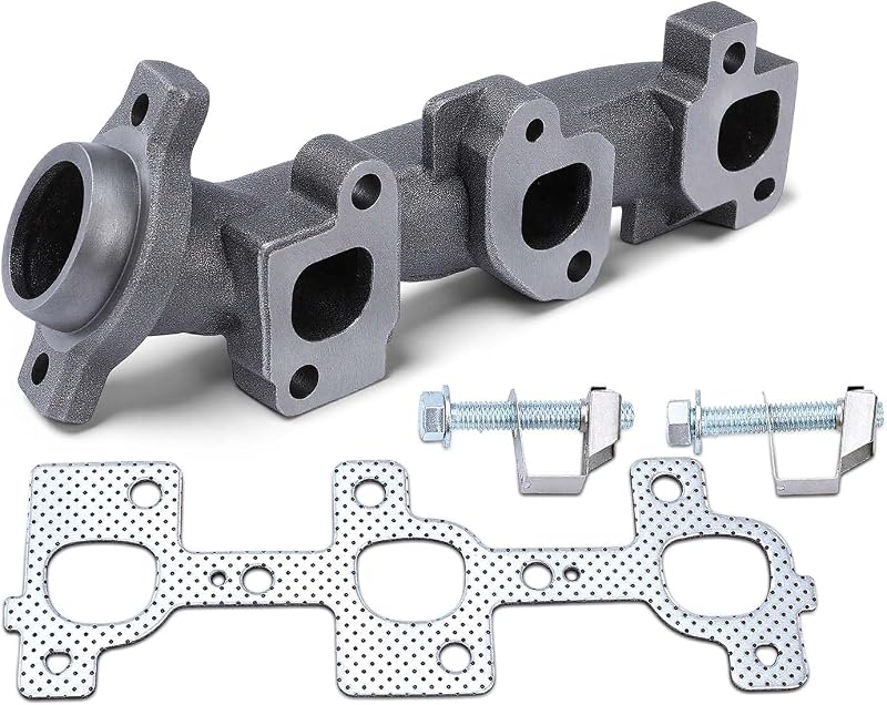 A-Premium Right [V6 3.6L 3.7L] Exhaust Manifold Kit W/Gaskets & Hardware | Compatible with Ram 1500 2011-2016, Dakota 2011 & Dodge Ram 1500 Dakota 2004-2010, Durango 2004-2009 & Mitsubishi Raider