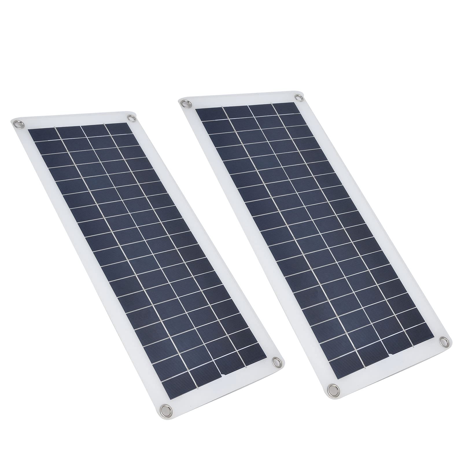 Pannello monocristallino del pannello solare in silicio Kit di caricabatterie di emergenza Pannello fotovoltaico 2x10w per attività di esterno per barche per