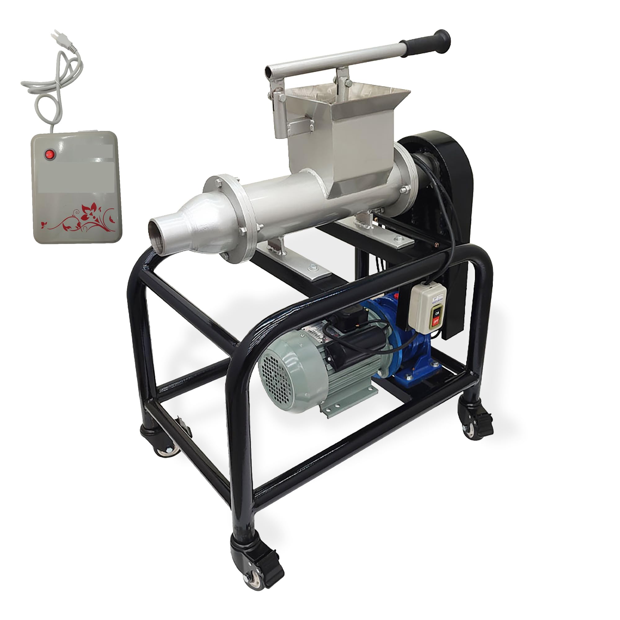 INTSUPERMAI Ceramic Clay Mixer Pug Mill for Clay Mud Refiner Ceramic Extruder for Handmade Art Manufacture 220V (with 110V to 220V Transformer)