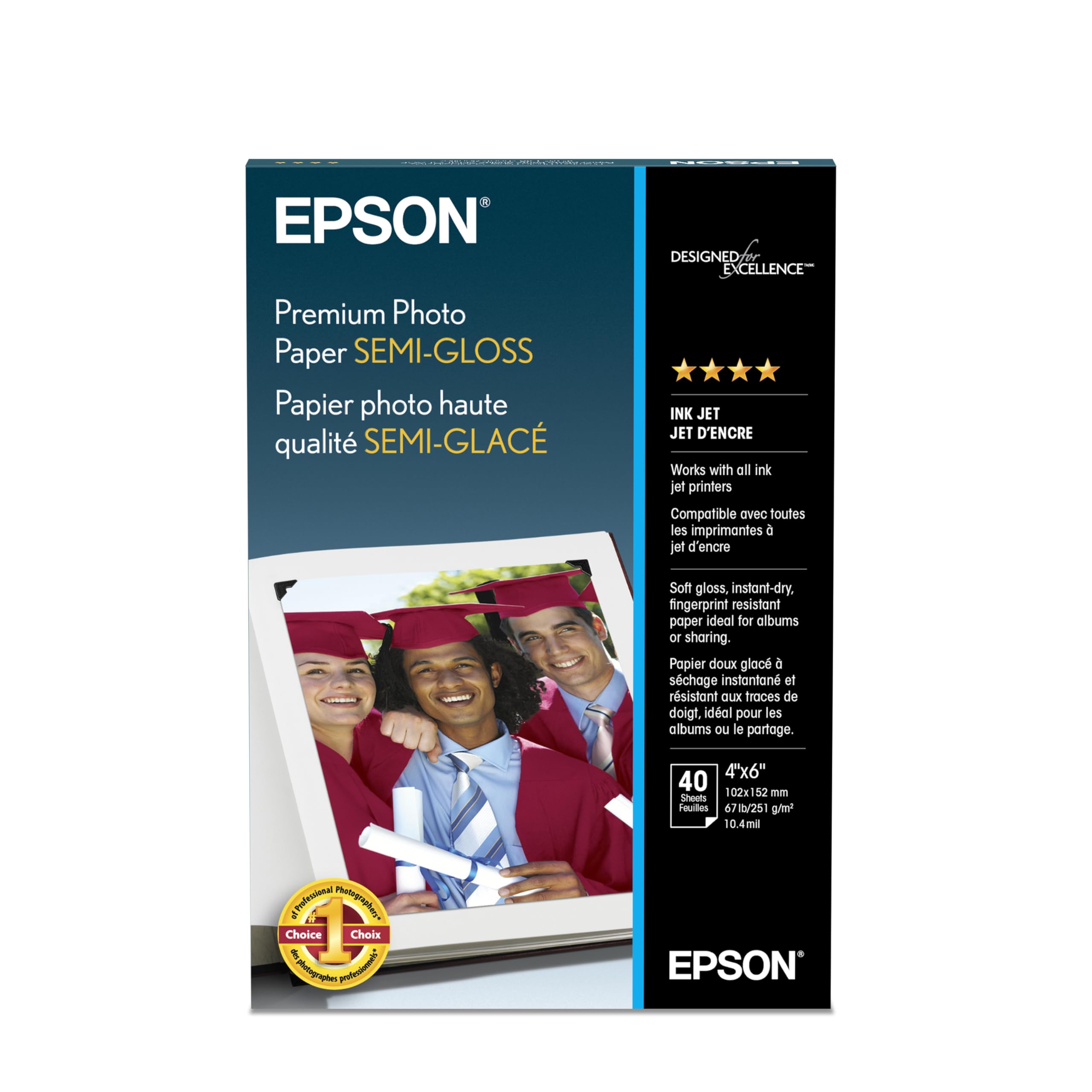Epson Premium SemiGloss Fotopapier S041982 America