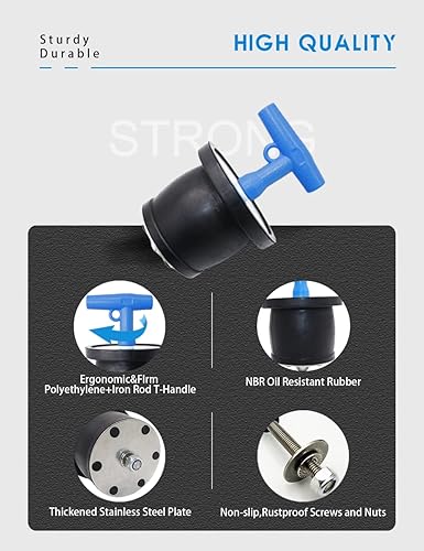 Miniatura 3 de Tapones de drenaje, tapón de orificio de 1 a 1 516 pulgadas, tapón de acero inoxidable expandible para barco marino, tapón de acero inoxidable para