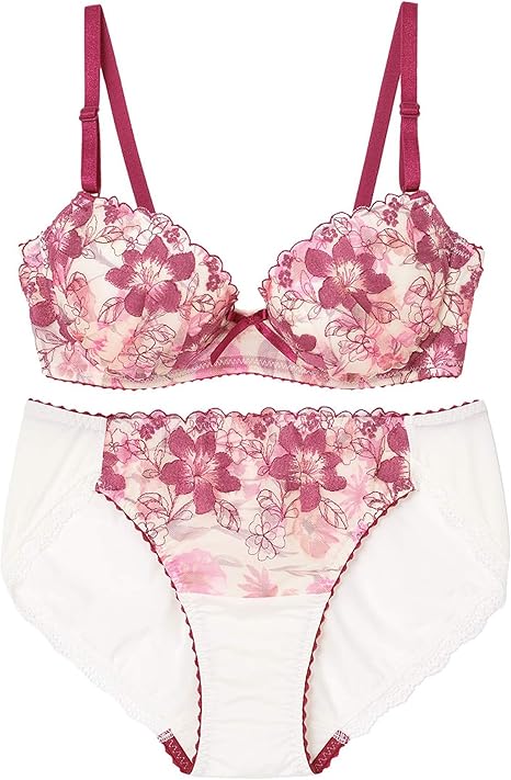 Amazon ウイング ワコール ブラ ショーツセット 3 4カップブラ はきこみ丈 あさめ Cb3711 レディース セット 通販