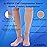 BSERA Calf Compression Sleeve Women, 2 Pairs 20-30mmHg Footless Compression Socks Stockings for Calf Support, Circulation, Swelling, Shin Splints, Varicose Veins, Recovery