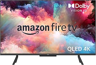 Amazon Fire TV 43" Omni QLED Series 4K UHD smart TV, Dolby Vision IQ, Fire TV Ambient Experience, hands-free with Alexa