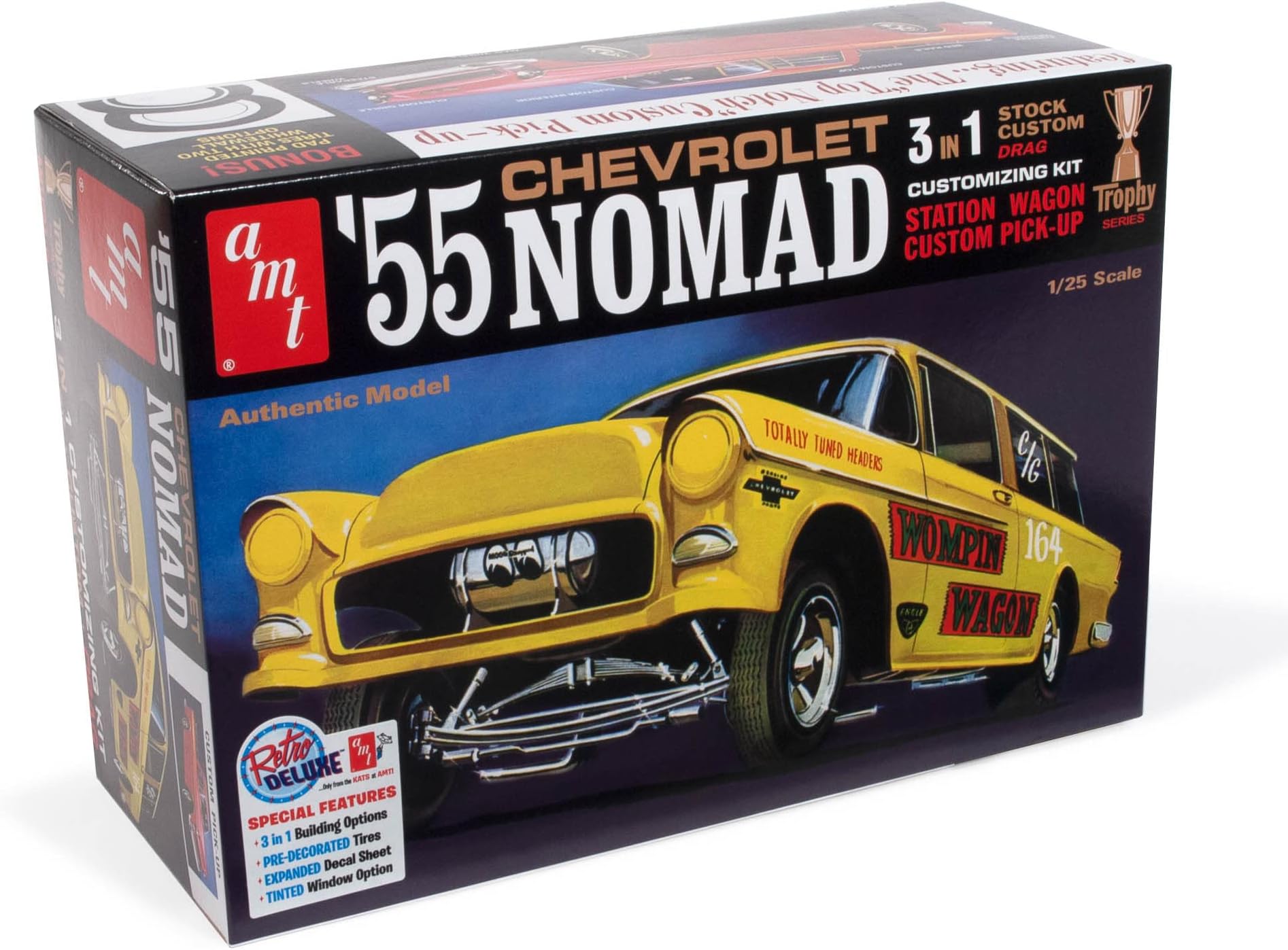 1955 Chevy Nomad 1:25 Scale Model Kit