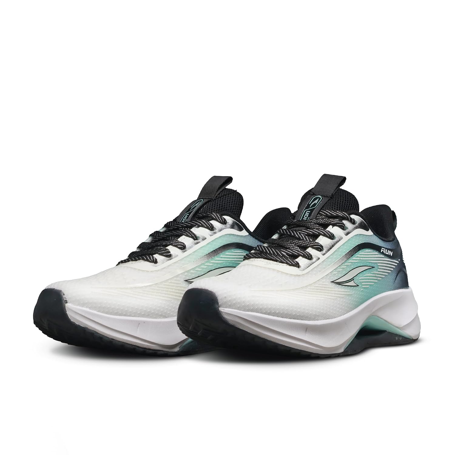 ASIAN Store ASIAN Quantum-13 Men's Running Shoes White Black UK 9 - Image 1