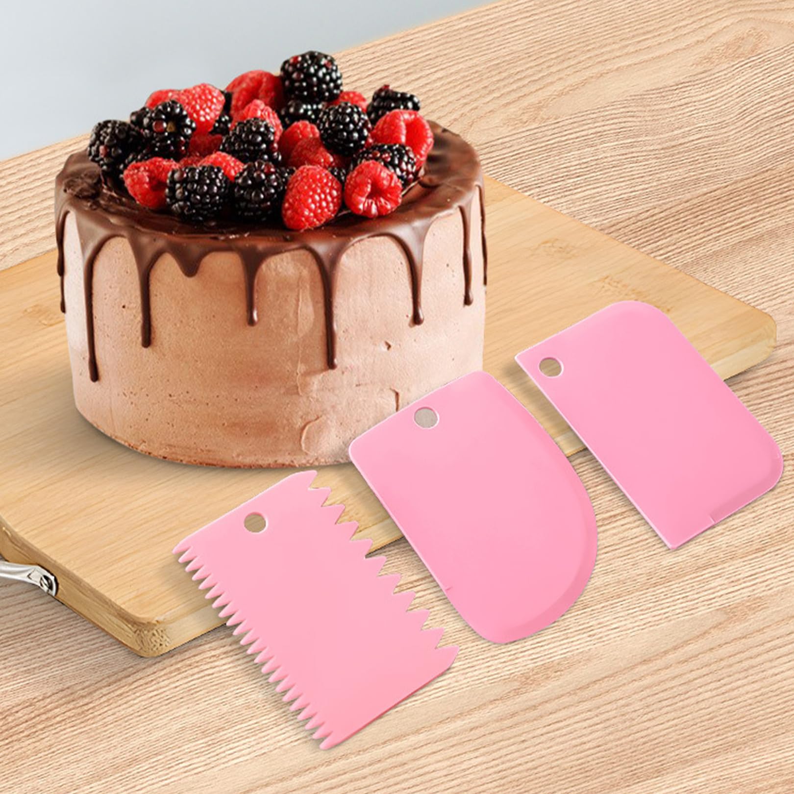 3 Stück Winkelpalette Torte,3 Stück Tortenspachtel,6 set für Spachtel Kleine Tortenpalette,Streichpalette Edelstahl,Abzieher Aus Backwerkzeuge Backzubehör,Brot Buttercreme Cake Kuchenbackwerkzeuge